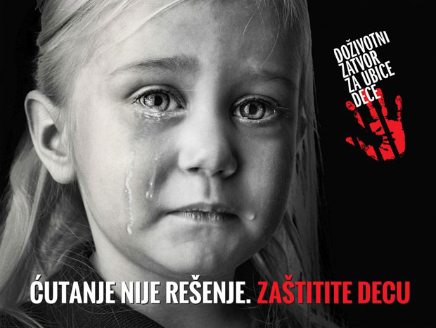 Фондација Тијана Јурић:  Ћутање није решење, заштитите децу